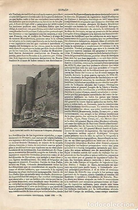Postkarten: LAMINA ESPASA 20022: Castillo de Fuentes de Valdepero en Palencia - Varios