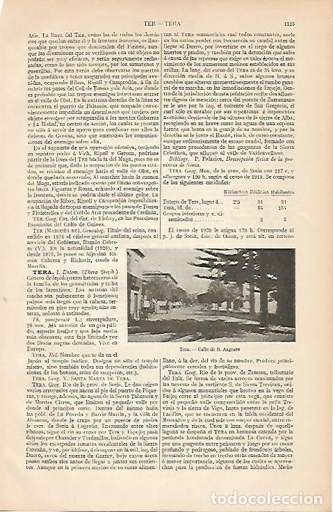 Postkarten: LAMINA ESPASA 2763: Calle de Tera Soria - Varios Autores