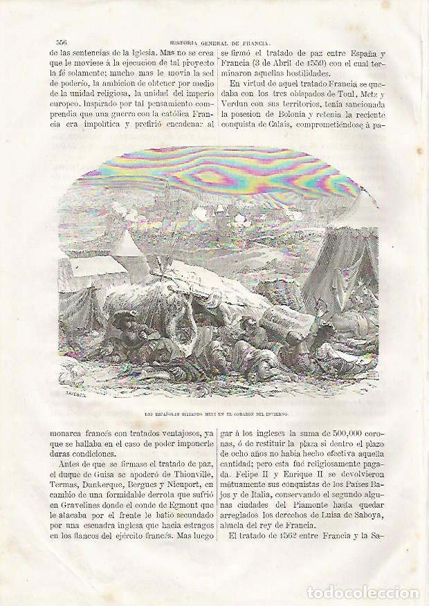 Postkarten: LAMINA 3551: Los espa&ntilde;oles sitiando Metz - Varios