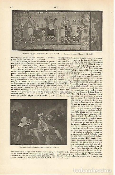 Cartoline: LAMINA ESPASA 13557: La corte del rey por Munthe y Los Reyes por Steen - Varios