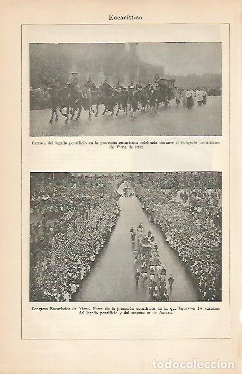 Postkarten: LAMINA ESPASA 7899: Congreso Eucaristico de Viena en 1912 - Varios