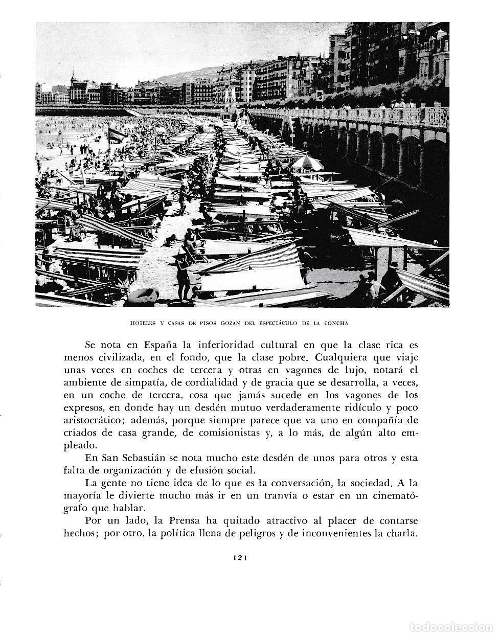 Postkarten: LAMINA 6133: Hoteles y casas en la playa de La Concha - Pio Baroja