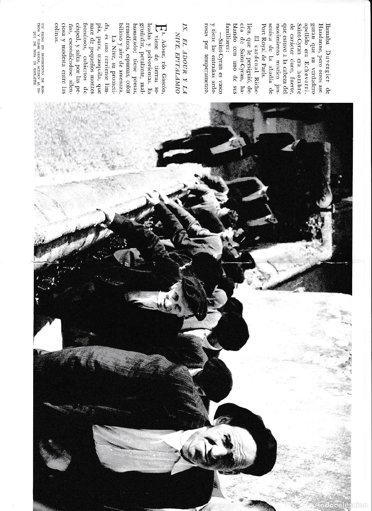 Cartoline: LAMINA 6270: Toque de misa en Espelete - Pio Baroja