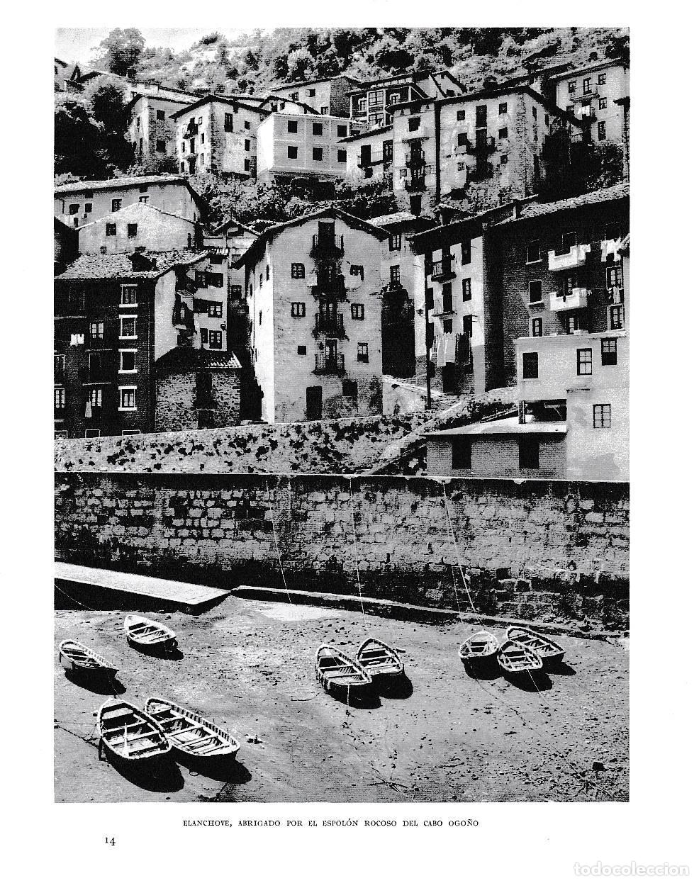 Postkarten: LAMINA 6165: Elanchove en el Cabo Oo&ntilde;o - Pio Baroja
