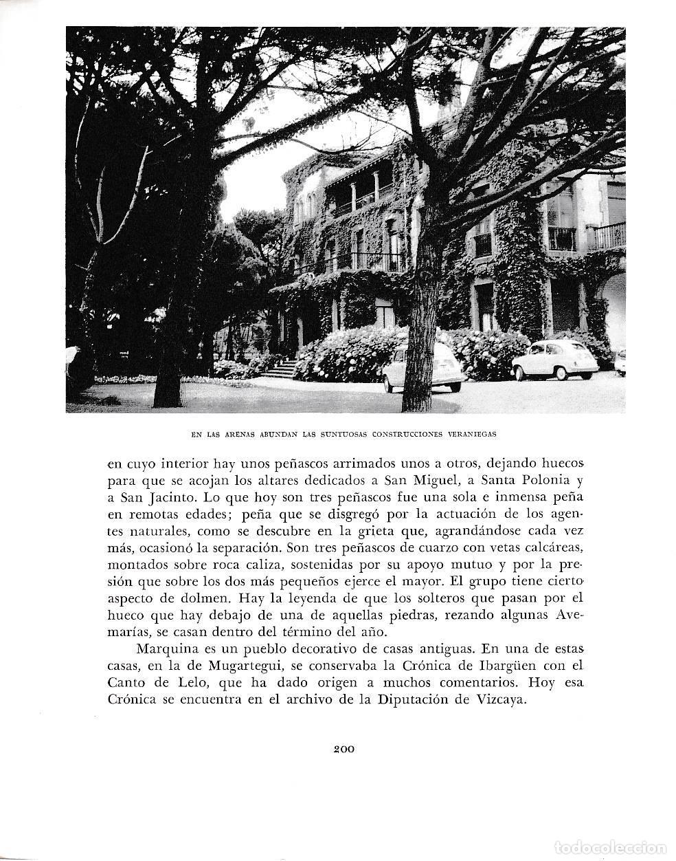 Postales: LAMINA 6171: En las arenas suntuosas construcciones veraniegas - Pio Baroja