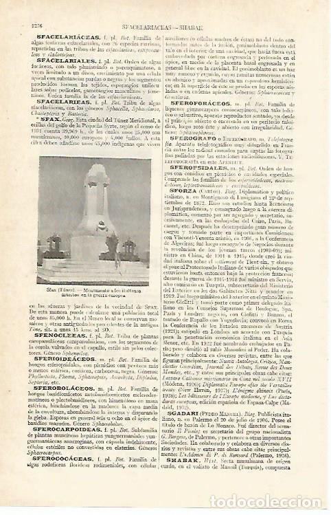 Postkarten: LAMINA ESPASA 14116: Monumento a los italianos muertos en Sfax Tunez - Varios