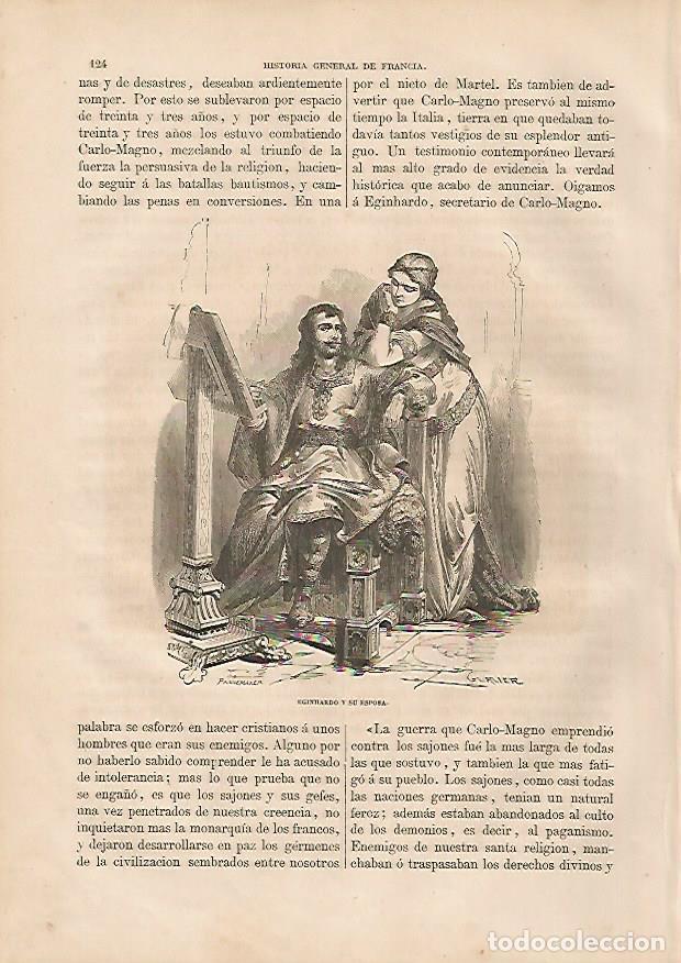 Cartoline: LAMINA 3367: Eginhardo y su esposa - Varios