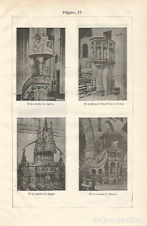 Postales: LAMINA ESPASA 20622: Pulipitos de Amiens Avi&ntilde;on Angers y Munster - Varios