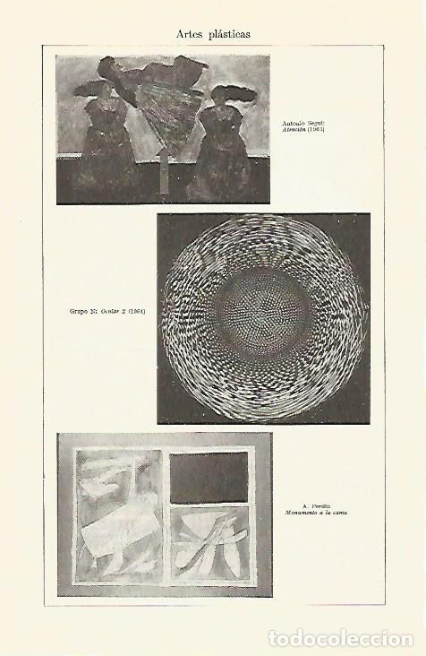 Postcards: LAMINA ESPASA 20787: Pinturas de Antonio Segui y A. Perilli - Varios