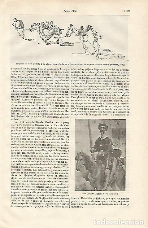 Cartes Postales: LAMINA ESPASA 20709: Dibujo de Ricardo Marin - Varios