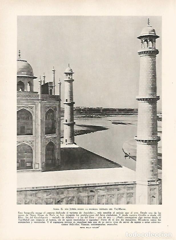 Postkarten: LAMINA 9495: Agra: El rio Jumna - J. G. Gui&ntilde;on