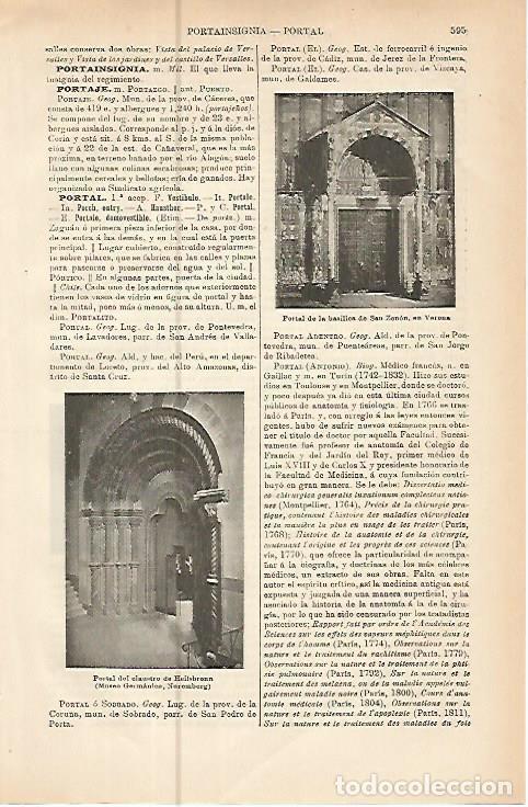 Postales: LAMINA ESPASA 10548: Basilica de San Zenon Verona - Varios