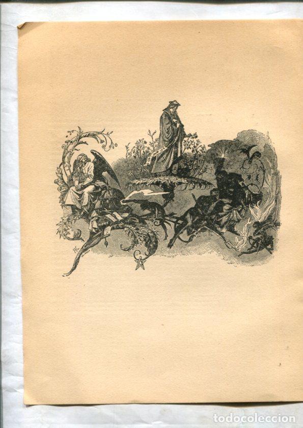 Postales: Fausto de Goethe: Lamina numerada 01 -