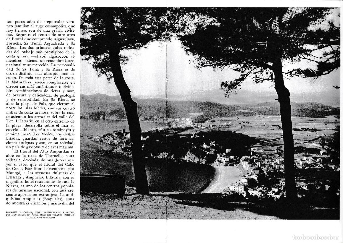 Postkarten: LAMINA 6348: Llafranc y Calella del veraneo familiar al auge turistico - Jose Pla