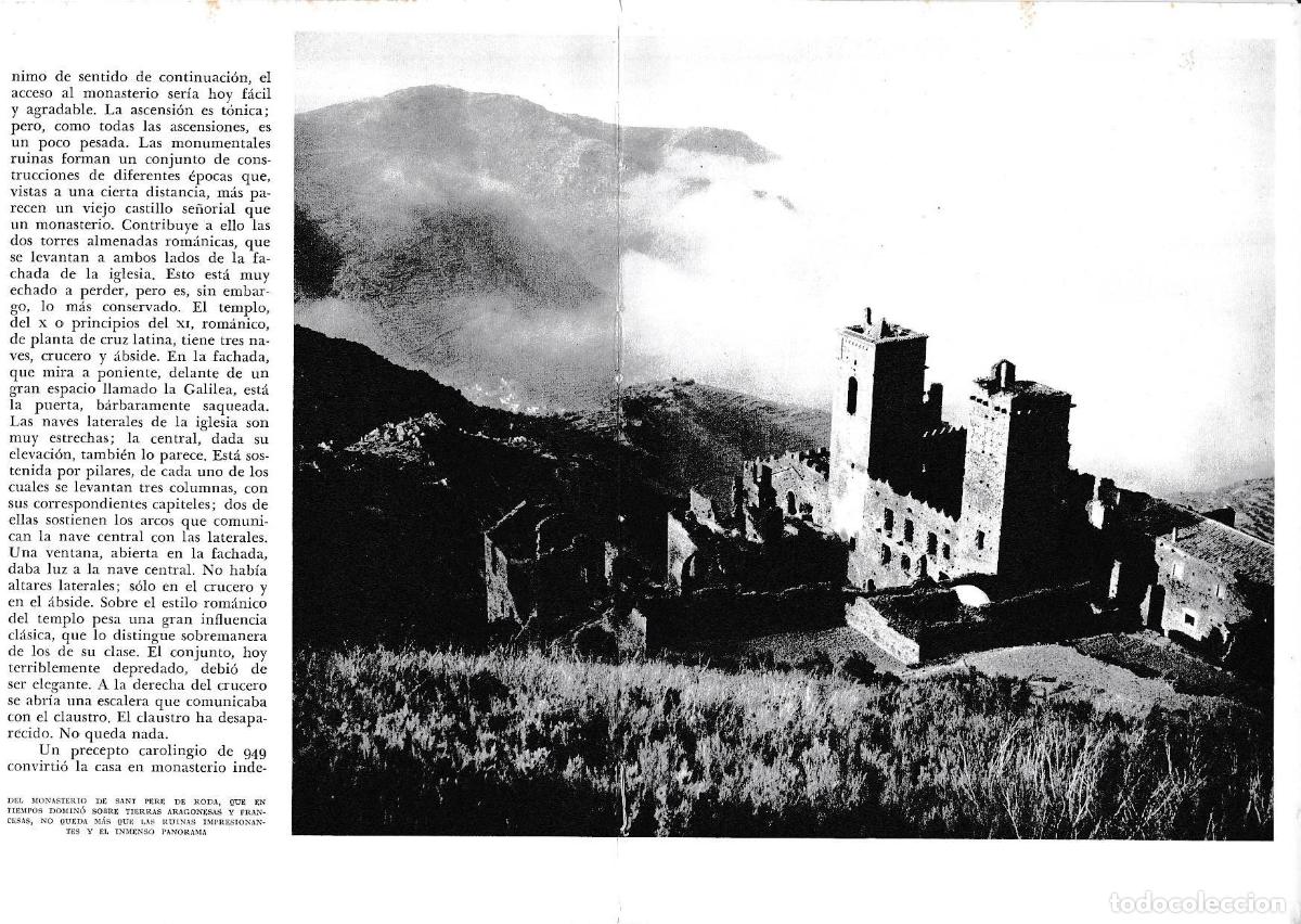 Cartoline: LAMINA 6354: Sant Pere de Roda - Jose Pla