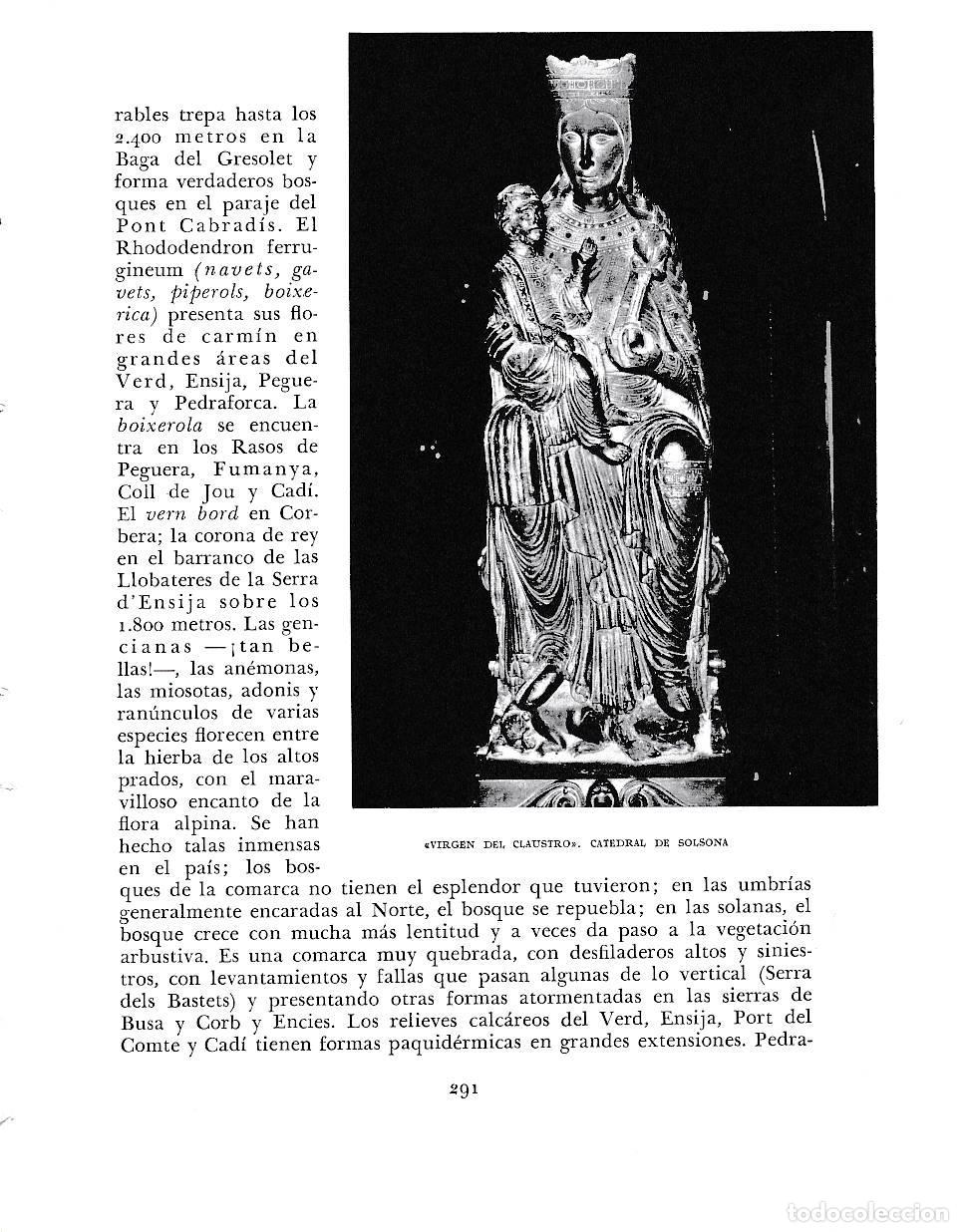 Postcards: LAMINA 6440: Virgen del Claustro de la catedral de Solsona - Jose Pla