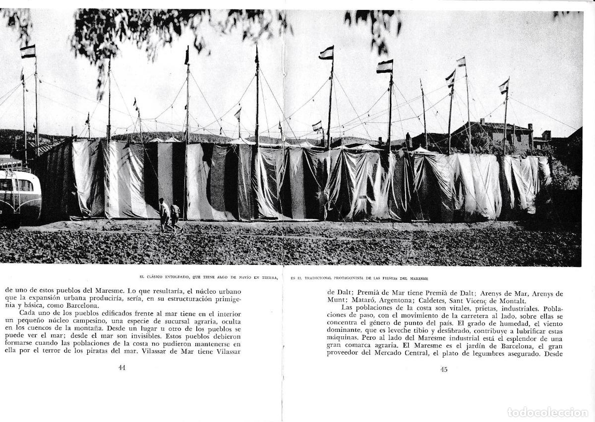 Postales: LAMINA 6334: Entoldado tipico en las fiestas del Maresme - Jose Pla