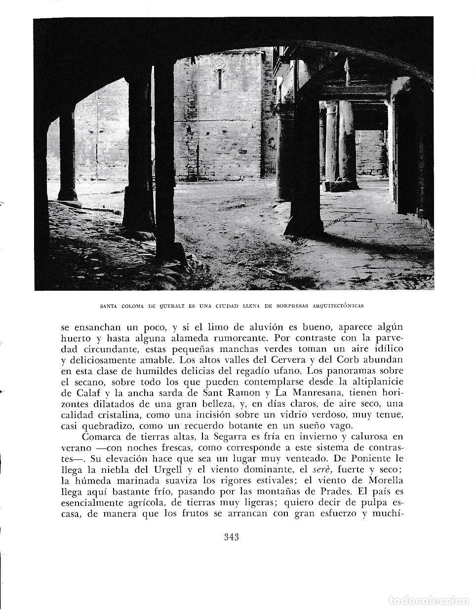 Postkarten: LAMINA 6462: Sorpresas arquitectonicas en Santa Coloma de Queralt - Jose Pla