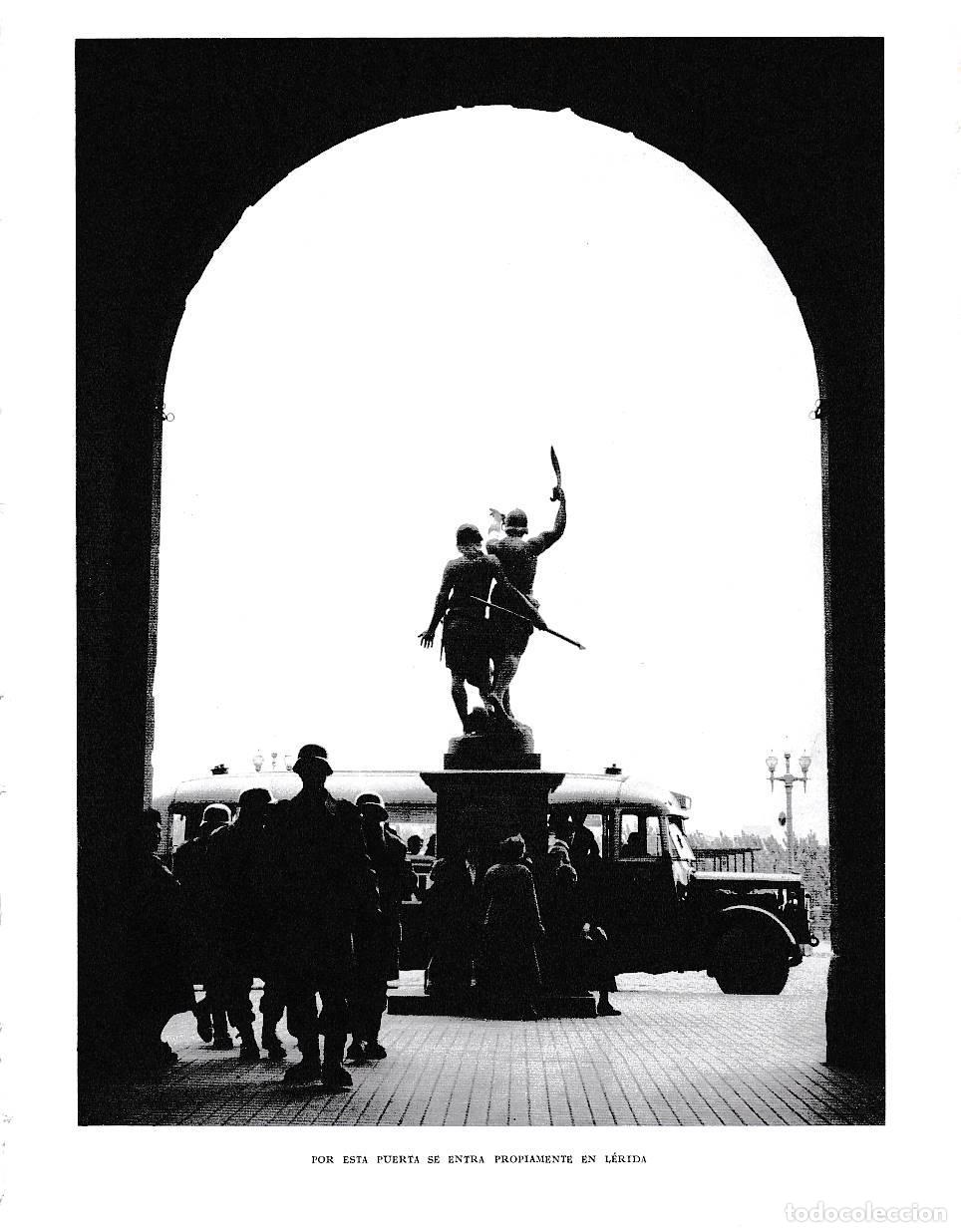 Postcards: LAMINA 6480: Puerrta entrasa a Lerida - Jose Pla