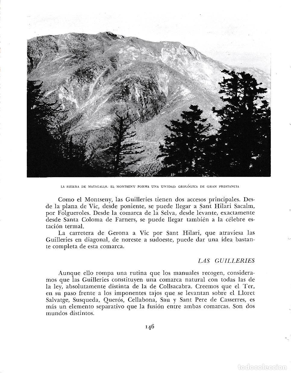 Postcards: LAMINA 6378: La sierra de Matagalls en el Montseny - Jose Pla