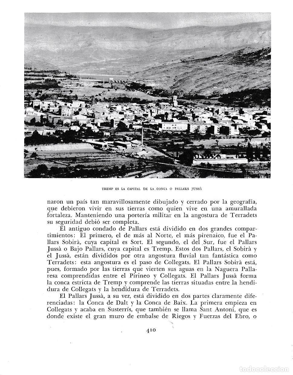 Cartoline: LAMINA 6491: Tremp Capital de La Conca o Pallars Jussa - Jose Pla