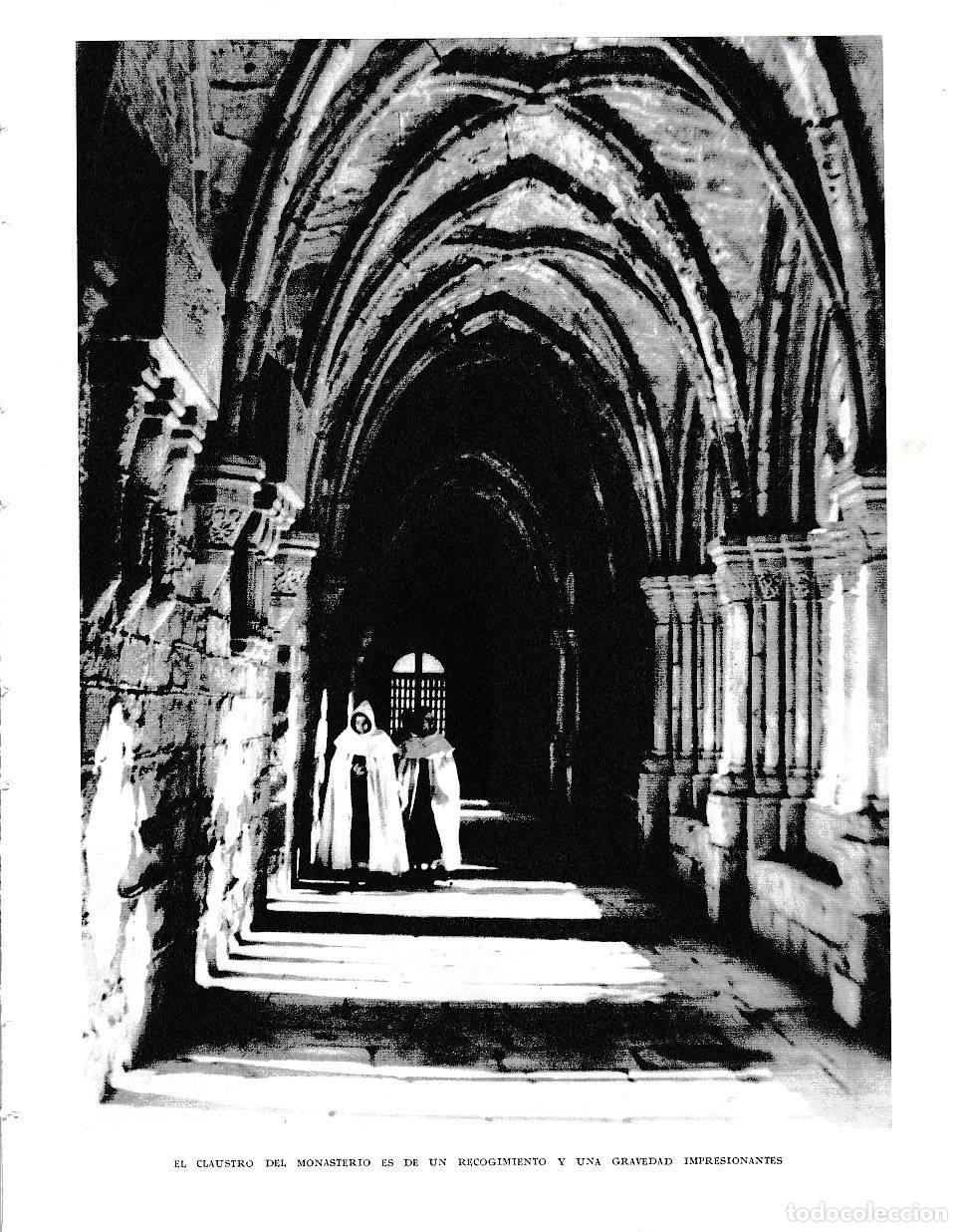 Postais: LAMINA 6524: El claustro del monasterio - Jose Pla