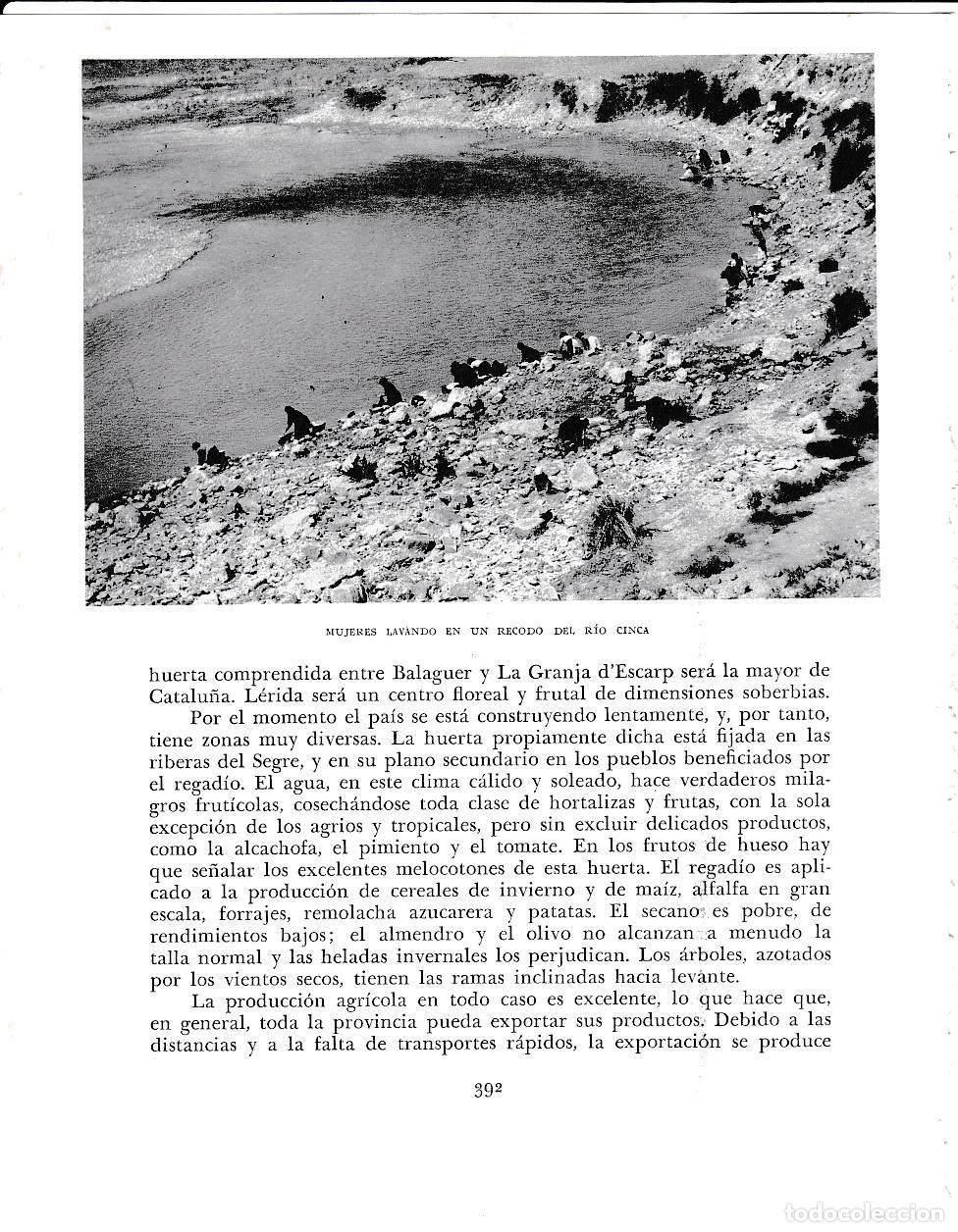 Postkarten: LAMINA 6482: Mujeres lavando en un recodo del rio Cinca - Jose Pla