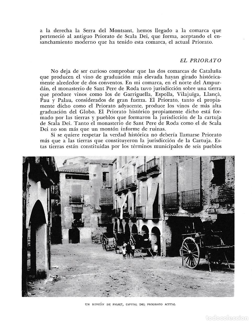 Postkarten: LAMINA 6529: Un rincon de Falset capital del Priorato - Jose Pla