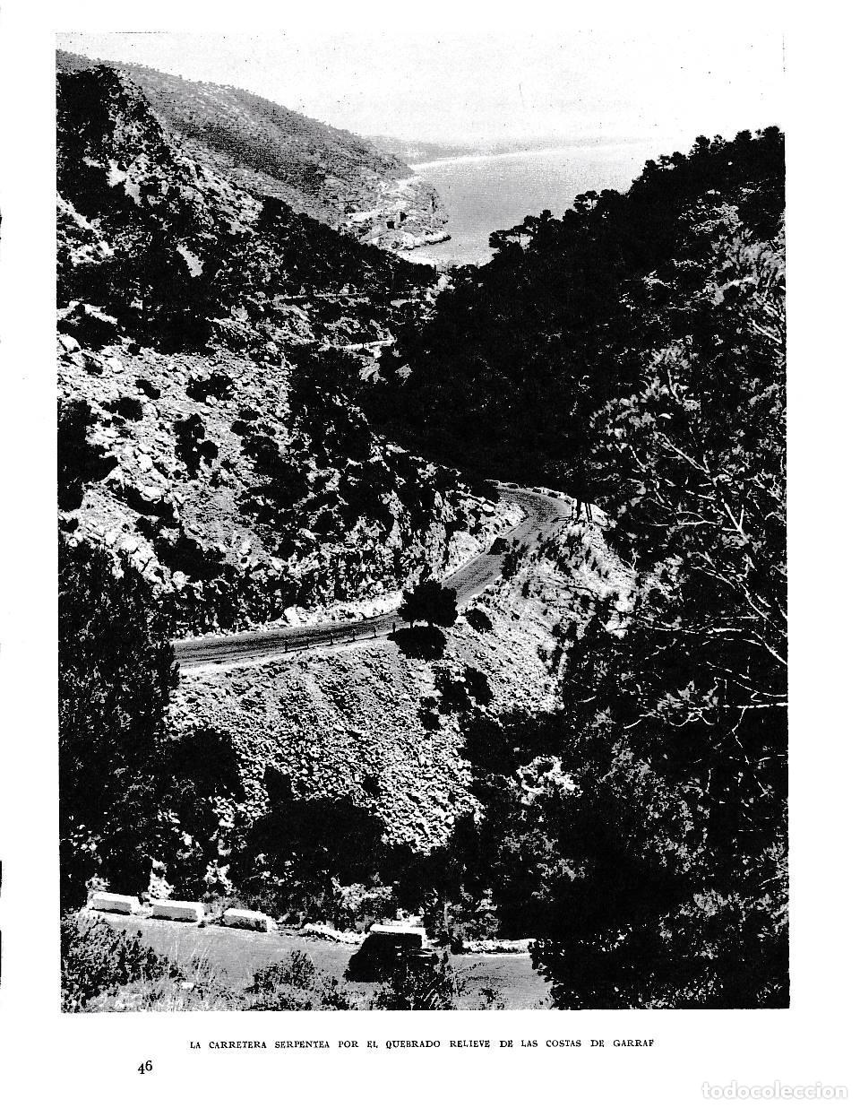 Postkarten: LAMINA 6535: Carretera de las costas del Garraf - Jose Pla