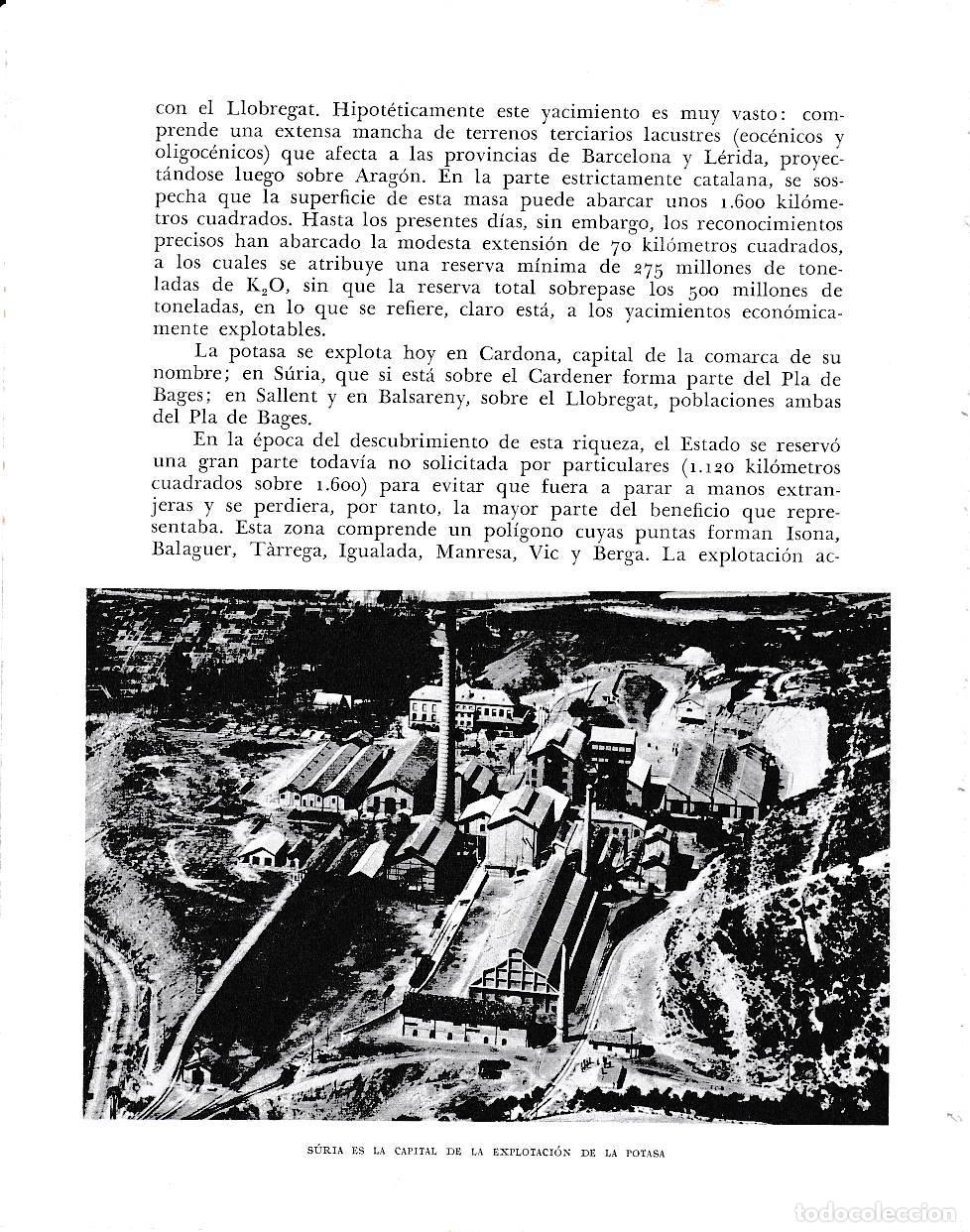 Postcards: LAMINA 6434: Suria capital dela explotacion de potasa - Jose Pla