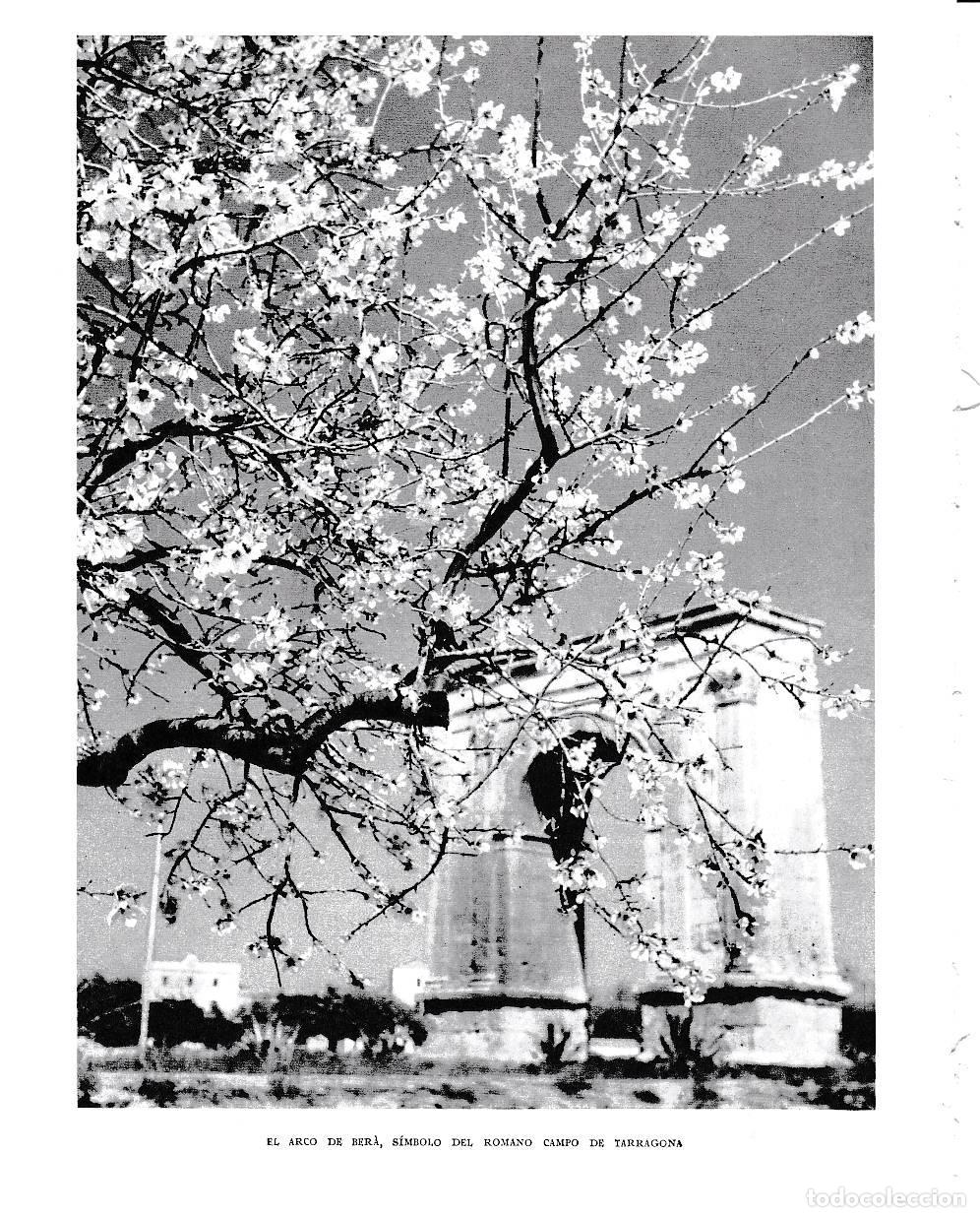 Postcards: LAMINA 6545: El Arco de Bera simbolo romano de Tarragona - Jose Pla