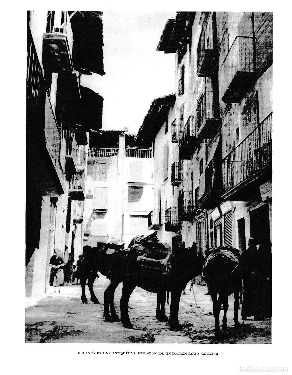 Postcards: LAMINA 6468: Organya antiquisima poblacion - Jose Pla