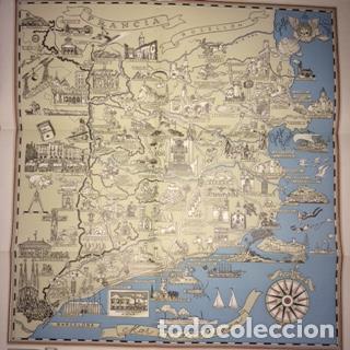 Postkarten: LAMINA 6571: Mapa itinerario II - Jose Pla