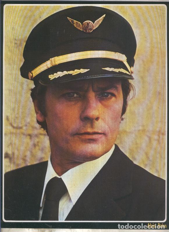 Postkarten: Galeria de estrellas lamina numero 103: Alain Delon - Varios
