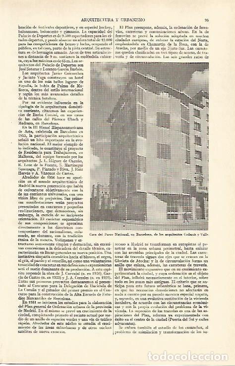 Postais: LAMINA ESPASA 26898: Casa del Paseo Nacional en Barcelona - Varios