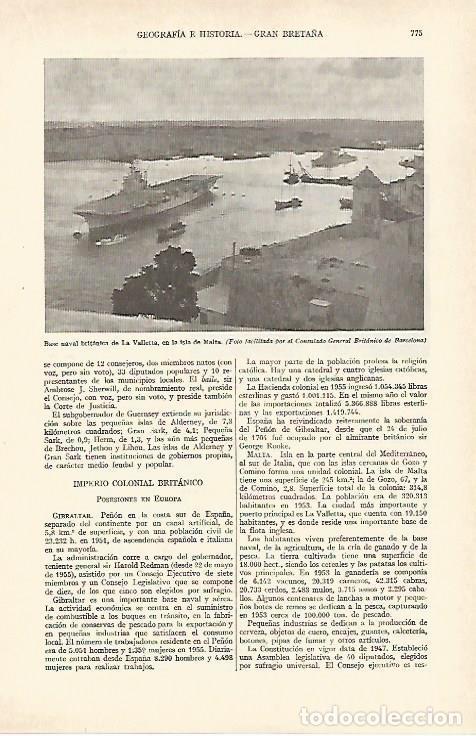 Cartoline: LAMINA ESPASA 27006: Base naval La Valetta en Malta - Varios