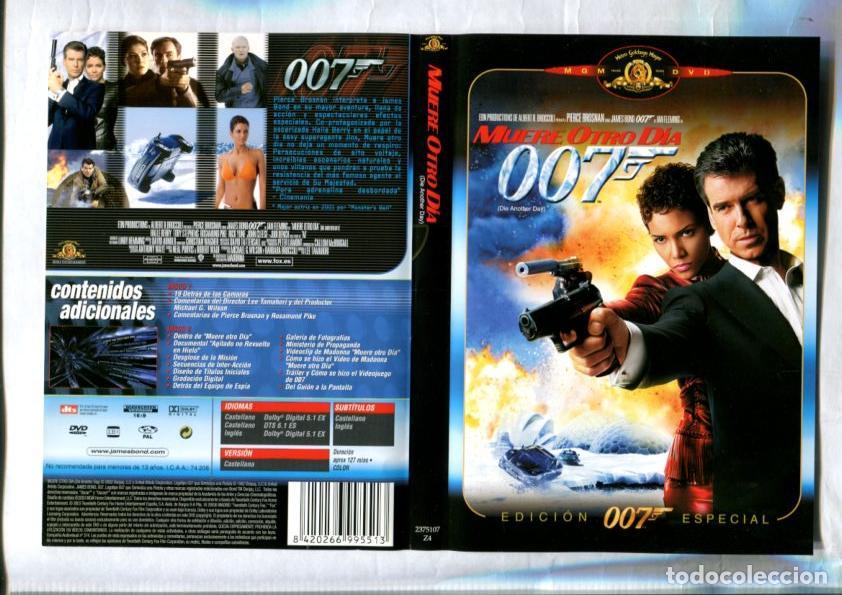 Cartoline: Caratula + Propaganda video de James Bond: Muere otro dia -