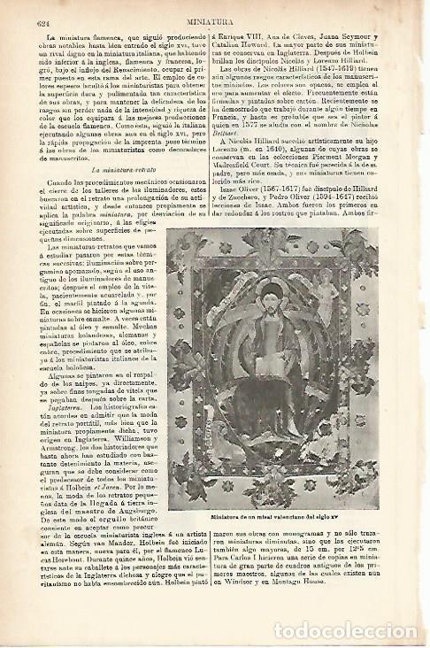 Postales: LAMINA ESPASA 5216: Miniatura de un misal del siglo XV - Varios Autores