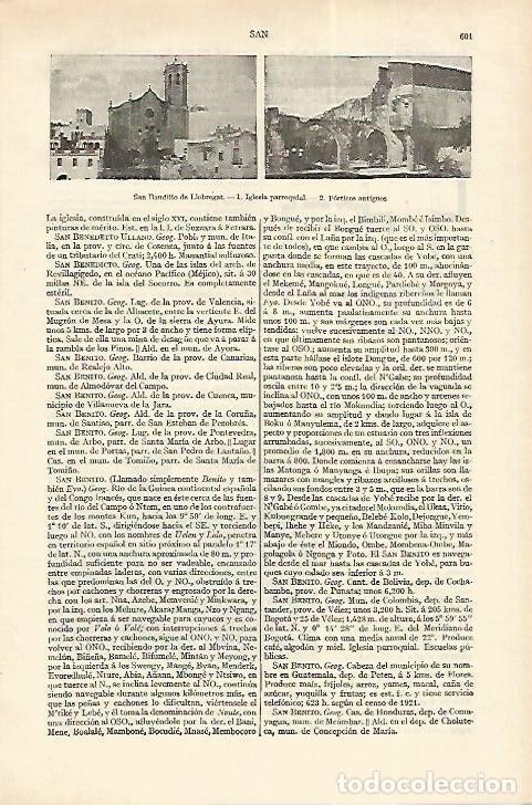 Postkarten: LAMINA ESPASA 18265: Iglesias y porticos de Sant Boi de Llobregat Barcelona - Varios