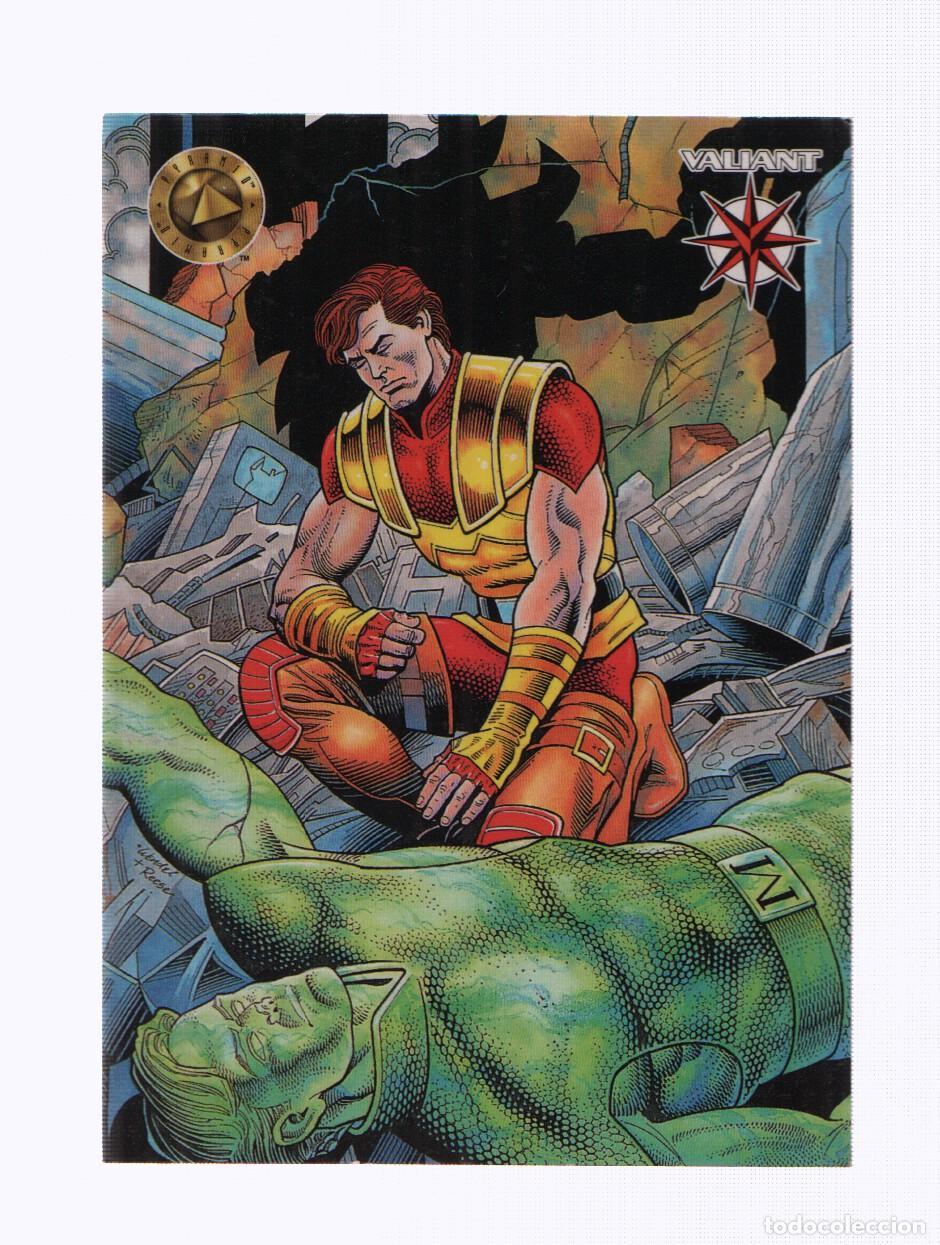 Postcards: Trading Cards: VALIANT, Serie ERA II, Numero 124: Magnus Robot Fighter (Valiant 1994) - VARIOS