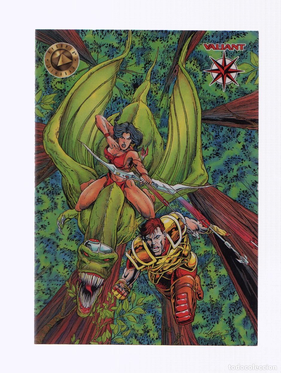 Postcards: Trading Cards: VALIANT, Serie ERA II, Numero 129: Magnus Robot Fighter (Valiant 1994) - VARIOS