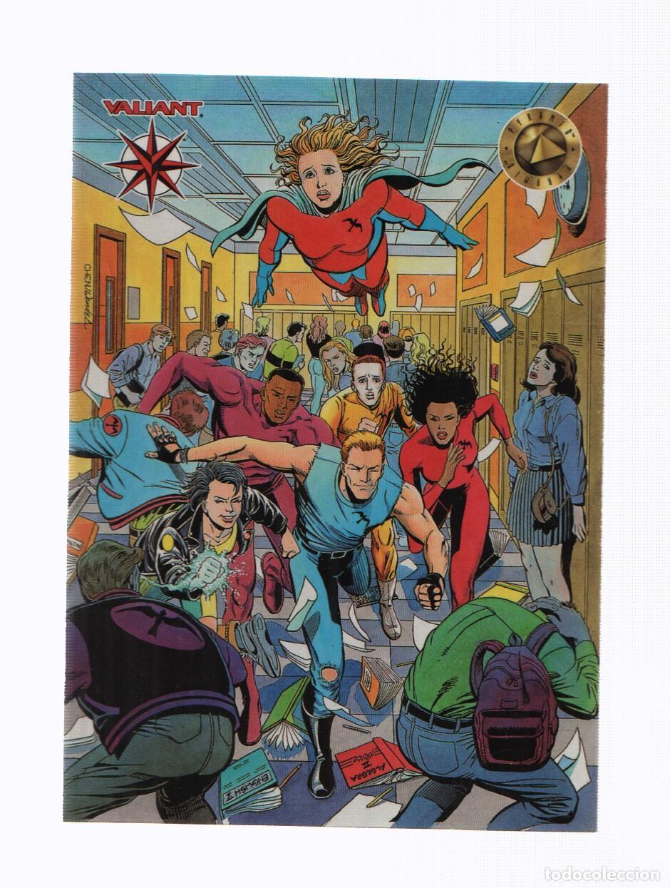 Postcards: Trading Cards: VALIANT, Serie ERA II, Numero 153: HARBINGER (Valiant 1994) - VARIOS