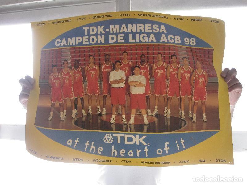 Postkarten: Poster TDK Manresa campeon liga ACB 1998 - Varios