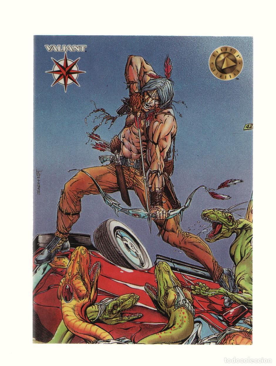 Postales: Trading Cards: VALIANT Serie ERA II Numero 230: TUROK, Dinosaur Hunter (Valiant 1994) - Varios