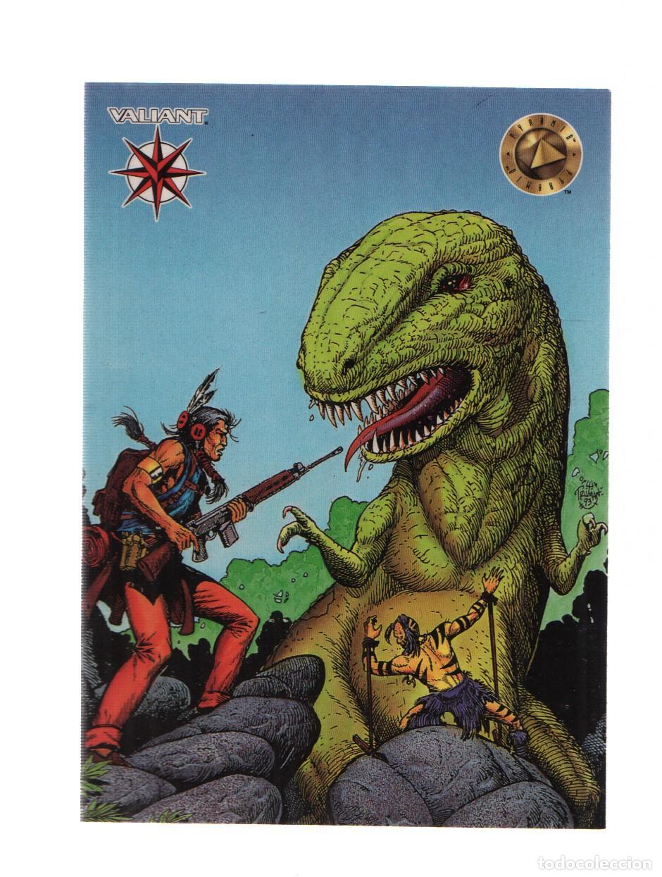 Postales: Trading Cards: VALIANT Serie ERA II Numero 237: TUROK, Dinosaur Hunter (Valiant 1994) - Varios