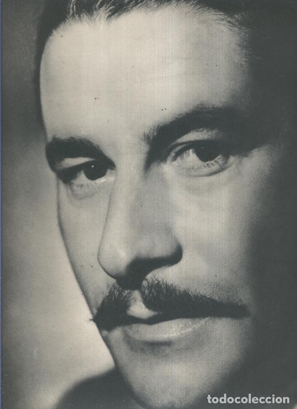 Postales: Poster Ficha de Amedeo Nazzari - Varios