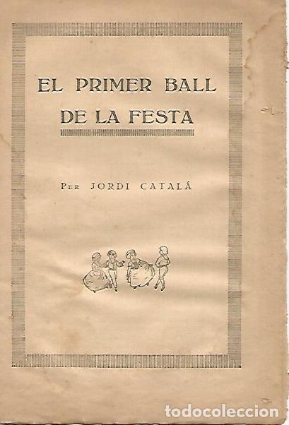 Postkarten: PATUFET 2162: EL PRIMER BALL DE LA FESTA - Jordi Catala