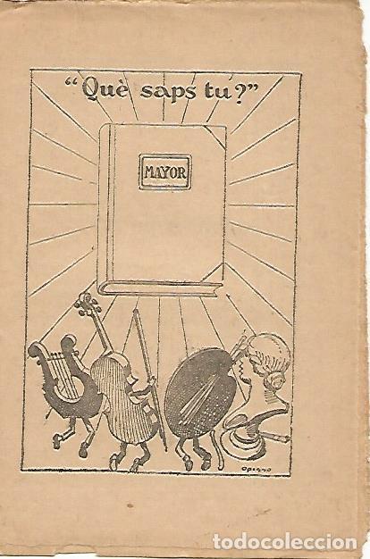 Postales: PATUFET 2178: QUE SAPS TU? - Jordi Catala