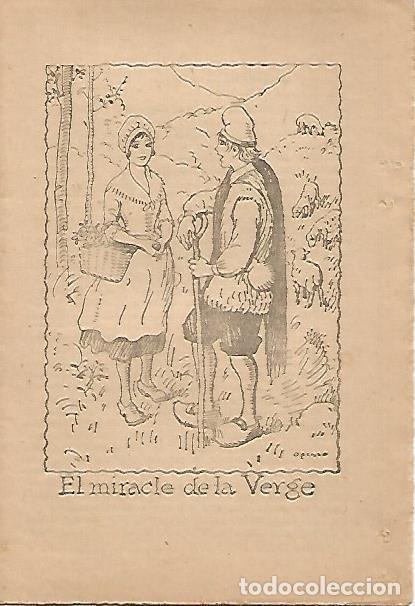 Postales: PATUFET 2160: EL MIRACLE DE LA VERGE - Ventura Massip