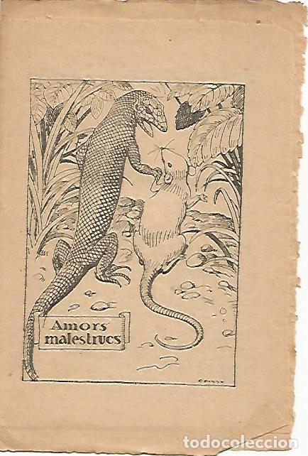Postales: PATUFET 2176: AMORS MALESTRUCS - Manuel Marinelo